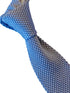 silver grey skinny knitted tie